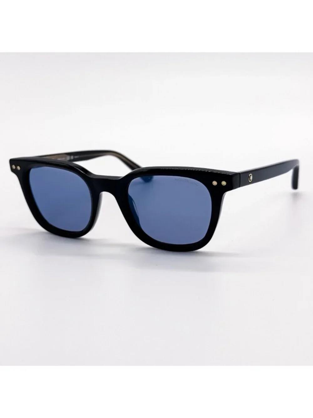 NWT Montblanc MB0320S 005 Blue Transition Lenses Sunglasses
